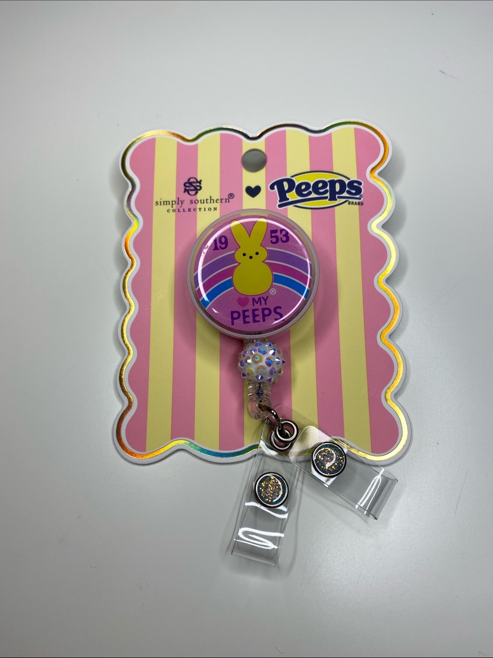 Simply Southern Peeps ID Badge Reel